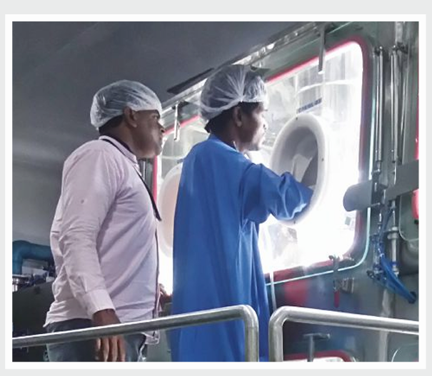 Milling Sieving Isolator